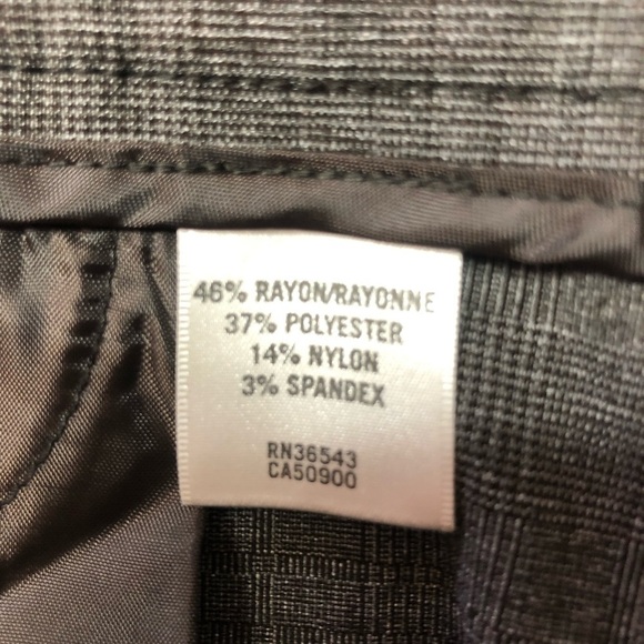 Van Heusen Grey Dress Trouser Pants 12 NWT - Picture 7 of 11